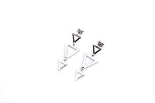 Load image into Gallery viewer, Triple Triangle Dangles