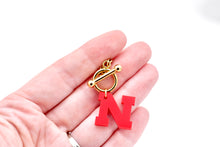 Load image into Gallery viewer, Nebraska Toggle Necklace
