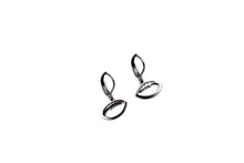 Load image into Gallery viewer, Football Leverback Earrings
