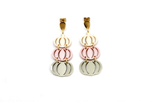 Load image into Gallery viewer, Pink Pumpkin Earrings