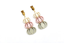 Load image into Gallery viewer, Pink Pumpkin Earrings