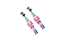 Load image into Gallery viewer, Pink Nutcracker Earrings