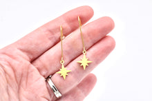 Load image into Gallery viewer, North Star Dangle Earrings