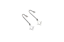 Load image into Gallery viewer, North Star Dangle Earrings