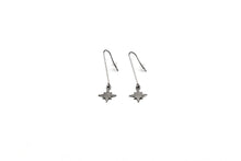 Load image into Gallery viewer, North Star Dangle Earrings