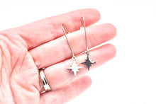 Load image into Gallery viewer, North Star Dangle Earrings
