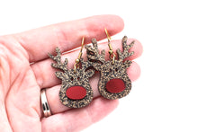 Load image into Gallery viewer, Reindeer Earrings