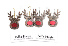 Load image into Gallery viewer, Reindeer Earrings
