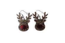 Load image into Gallery viewer, Reindeer Earrings