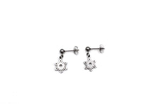 Load image into Gallery viewer, Dainty Snowflake Earrings