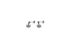 Load image into Gallery viewer, Dainty Snowflake Earrings