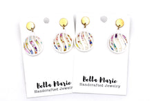 Load image into Gallery viewer, Colorful Christmas Ornament Earrings
