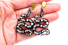 Load image into Gallery viewer, Celestial Snake Earrings