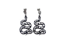 Load image into Gallery viewer, Celestial Snake Earrings