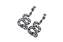 Load image into Gallery viewer, Celestial Snake Earrings