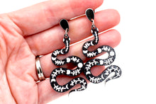 Load image into Gallery viewer, Celestial Snake Earrings