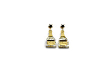 Load image into Gallery viewer, Champagne Bottle Earrings