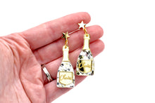 Load image into Gallery viewer, Champagne Bottle Earrings
