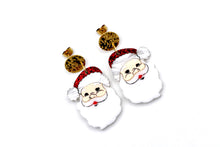 Load image into Gallery viewer, Santa Face Earrings