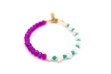 Load image into Gallery viewer, Colorful Pearl Beaded Bracelet