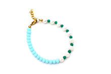 Load image into Gallery viewer, Colorful Pearl Beaded Bracelet