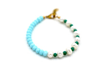 Load image into Gallery viewer, Colorful Pearl Beaded Bracelet