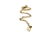 Load image into Gallery viewer, Gold Jungle Cat Necklace
