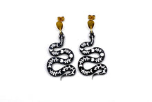 Load image into Gallery viewer, Celestial Snake Earrings