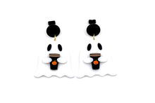 Load image into Gallery viewer, Latte Ghost Earrings