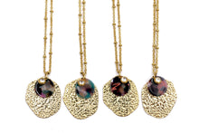 Load image into Gallery viewer, Long Gold Pendant Necklace