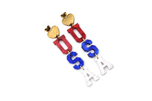 Load image into Gallery viewer, USA Earrings