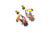 Load image into Gallery viewer, Toucan Earrings