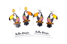 Load image into Gallery viewer, Toucan Earrings