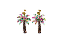 Load image into Gallery viewer, Palm Tree Earrings