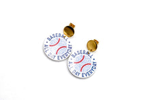Load image into Gallery viewer, Baseball All Day Everyday Earrings