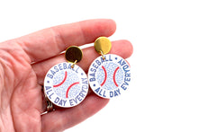 Load image into Gallery viewer, Baseball All Day Everyday Earrings