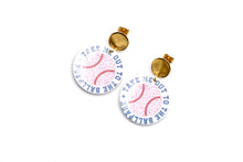 Load image into Gallery viewer, Take Me Out to the Ballpark Earrings