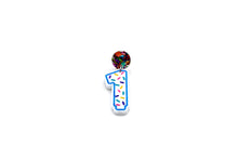 Load image into Gallery viewer, Birthday Number Candle Earrings