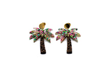 Load image into Gallery viewer, Palm Tree Earrings