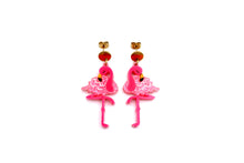 Load image into Gallery viewer, Flamingo Earrings