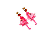 Load image into Gallery viewer, Flamingo Earrings