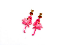 Load image into Gallery viewer, Flamingo Earrings