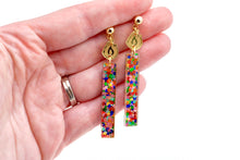 Load image into Gallery viewer, Birthday Candle Earrings