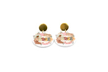 Load image into Gallery viewer, Floral Nurse Earrings