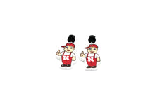 Load image into Gallery viewer, Nebraska Lil Red Earrings
