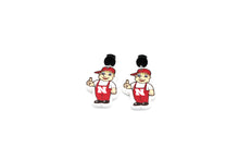 Load image into Gallery viewer, Nebraska Lil Red Earrings