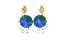 Load image into Gallery viewer, Globe Earrings