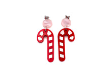 Load image into Gallery viewer, Candy Cane Earrings