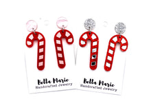 Load image into Gallery viewer, Candy Cane Earrings