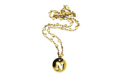 Load image into Gallery viewer, Gold N Circle Charm Necklace